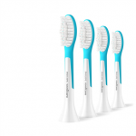 Dantų &scaron;epetėlio galvutės Philips Sonicare For Kids HX6044/90 vaikams 4 vnt baltos/mėlynos