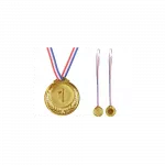 Aukso medalis Pirmosios vietos trofėjus Cinkas 6,5 cm