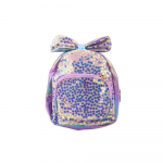 Vaiki&scaron;ka kuprinė su gėlėmis Cocard Purple 22cm 2.8L