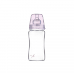 Stiklinis buteliukas LOVI 250ml. shower girl