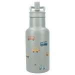 Nerūdijančio plieno termo gertuvė 350 ml KIDZROOM Sweet Cars