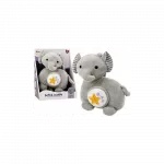 Pliu&scaron;inis dramblys Projektorius Grey Hugs Stars Melodies