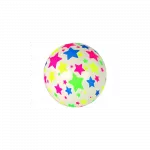 Guminis kamuolys Star 22 cm baltas