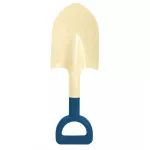 WOOPIE smėlio kastuvas baltas 33 cm