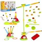 Interaktyvus sportinis žaidimas besisukantis stulpas Ladybird target throw 5in1