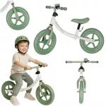 Balansinis dviratis su skambučiu Trike Fix Balance, žalias