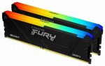 Kingston Fury Beast RGB Black 64GB DDR4 3200MHz DIMM KF432C16BB2AK2/ 64 operatyvioji atmintis