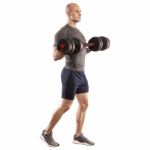 HMS HMS SGP15 bituminous dumbbells 2 x 7.5 kg Inventorius