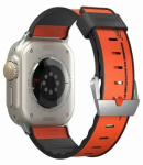 SKINARMA Spunk Apple Watch Ultra 49mm Orange Dirželis