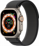 Dux Ducis YJ Apple Watch 42/ 44/ 45/ 49mm Black-Grey Dirželis