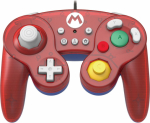 Hori Battle Pad GameCube stiliaus Super Mario Edition skirta Switch raudona žaidimų valdymo pultelis