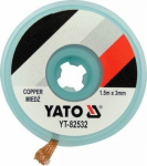 Yato Yato I&scaron;litavimo juostelė 3,0 mm x 1,5 m Lituoklis