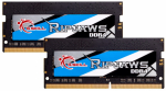 G.skill Ripjaws Black 2x16GB DDR4 3200MHZ SO-DIMM F4-3200C22D-32GRS operatyvioji atmintis