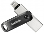 Sandisk 64GB iXpand Go USB 3.0 + Lightning Black/ Silver USB raktas