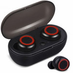 Forme TWS-03 Black/ Red ausinės