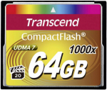 Transcend 64GB Compact Flash 1000x atminties kortelė