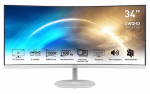 MSI Pro MP341CQW 34" VA 21:9 Curved White monitorius