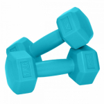 Sportvida GYM & Fitness Comfort Hexagonal Shape Dumbbell Set 2kg Inventorius