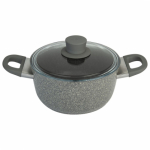 Ballarini Induction granite pot with lid Ballarini Murano - 4.8 ltr puodas