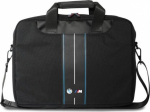 BMW Nylon Blue Stripe Bag 16" Black krep&scaron;ys