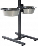 TRIXIE Trixie REGULATORY STAND WITH BOWS 2x2.8L Dubuo