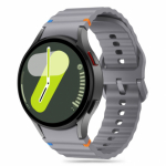 Tech-Protect Galaxy Watch 4/ 5/ 5 Pro/ 6/ 7/ FE Silicone Sport Band Crayon Grey Dirželis
