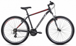 Romet Rambler R9.1 2025 black/ red/ grey 17" Dviratis