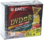 Emtec DVD+R 4,7GB 16x Holly Copy 10 pcs kompaktinis diskas