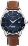 Zeppelin Atlantic 8442-3 Quartz Silver/ Brown Rankinis laikrodis