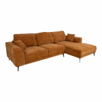 Evelekt Corner sofa OLIVIA RC, brown Sofa