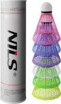 NILS Extreme Nils Extreme NBL6026 NYLON MULTICOLOR darts 6 Pcs. NILS Badmintono kamuoliukai