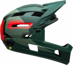 Bell Bell Kask full face SUPER AIR R MIPS SPHERICAL matte gloss green infra &Scaron;almas