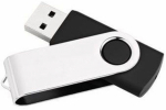 MediaRange 16GB USB 2.0 Black/ Silver MR910NTRL USB raktas