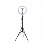Riff 36cm LED Light Ring 13W with Smartphone holder/ remote/ Tripod 2.1m asmenukių lazda
