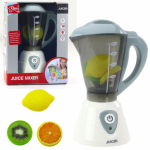 LEAN Toys Interactive Kitchen Blender For Kids Lights Sounds Fruits Žaislas