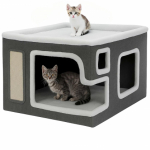Riff ZW2K House for cats max 2kg 2-levels Aksesuaras