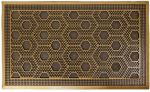 BESK 9134443 45x75cm Gold/ Brown Kilimėlis