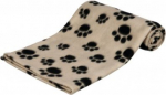 TRIXIE Trixie Blanket 100x70 cm beige with black paws Aksesuaras