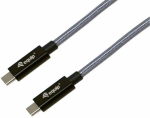 EQUIP 128427 USB-C PD 240W 4K/ 60Hz 2m Black kabelis