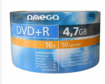 Omega DVD+R 4.7 GB 16x 50 vnt. (40934) kompaktinis diskas