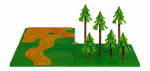 SIKU Dirt roads and forest, scenery