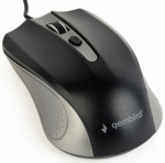 Gembird MUS-4B-01-GB Grey/ Black kompiuterinė pelė