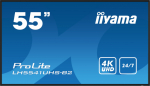 Iiyama ProLite LH5541UHS-B2 54.6" IPS 16:9 monitorius