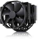 Noctua NH-D15 chromax.black 140 mm CPU Cooler kompiuterio au&scaron;intuvas