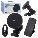LEAN Magnetic Car Holder with 15W Inductive Charger Aksesuaras
