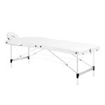 Sulankstomas aliuminis masažo stalas BALANCE 3 White