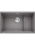Plautuvė BLANCO SUBLINE 700-U Level SILG PDUR Alu metallic M.ZUB InFino O.AF, 523454