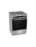 Gorenje GK6C4XF | Cooker | Hob type Gas | Oven type Electric | Stainless steel | Width 60 cm | Depth 60 cm | Grilling | Energy e