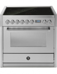 Indukcinė viryklė su elektrine orkaite Steel Genesi G9F-5FI SS