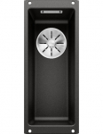 Plautuvė BLANCO SUBLINE 160-U SILG PDUR Black InFino O.AF